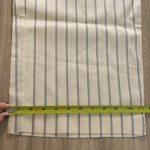 Jenni Kayne Bianca Pant in Navy Stripe Wide Leg Pull On XXL - Picture 9 of 10